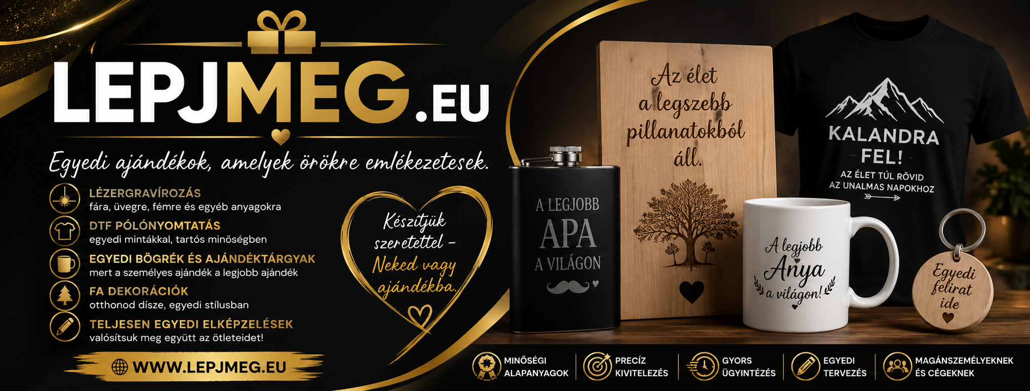 LepjMeg.eu – Egyedi ajándékok